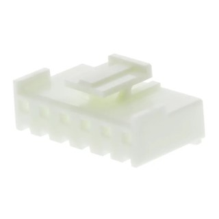 JST VH Female Connector Housing 3.96 mm Pitch 6 Way 1 Row Side Entry VHR-6N(P)