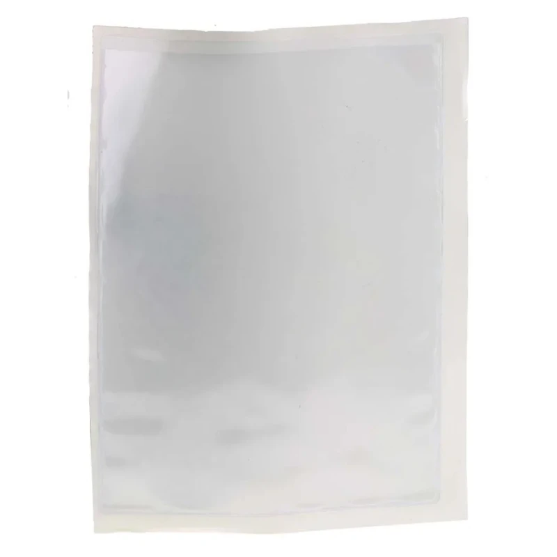 RS PRO Self-Adhesive Document Wallet Clear Acrylic A5 196-6024