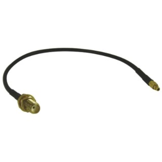 RF Solutions Coaxial Cable Female Straight to Male MMCX 200 mm 50 Ω CBA-SMAF-MMCXM