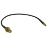 RF Solutions Coaxial Cable Female Straight to Male MMCX 200 mm 50 Ω CBA-SMAF-MMCXM