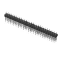 Samtec BBD Series Pin Header, 10 Contacts, 5.35 mm Pitch, 2 Row, Unshrouded BBD-110-T-A