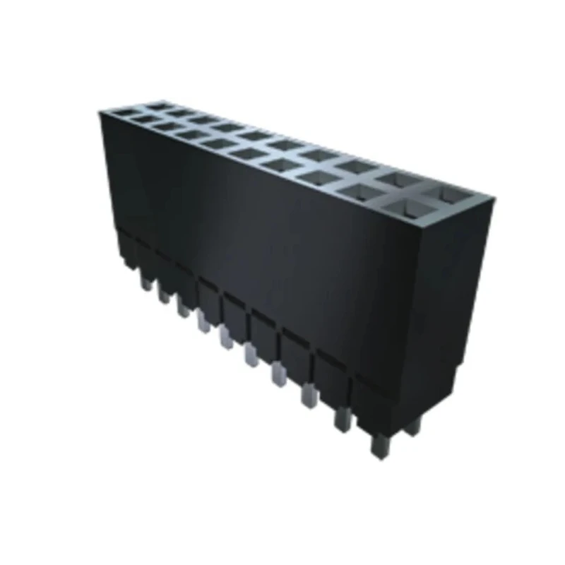 Samtec ESW Series 40-Contact 2 Row 2.54 mm Pitch Straight Through Hole PCB Socket ESW-120-33-L-D