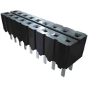 Samtec CES Series 40-Contact 2 Row 2.54 mm Pitch Straight Through Hole PCB Socket CES-120-01-G-D