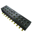 Samtec Vertical Surface PCB Socket 5-Contact 2 Row 2 mm Pitch Press-in CLT-105-02-L-D-A-K-TR