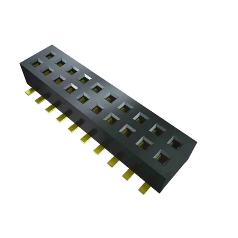 Samtec Vertical Surface PCB Socket 5-Contact 2 Row 2 mm Pitch Press-in CLT-105-02-L-D-A-K-TR