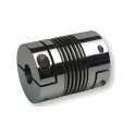 Huco Flexible Coupler Clamp Style Aluminium Hub with Stainless Steel Bellows 42 mm Bore 91 mm Length 150 Nm 554.82.6565