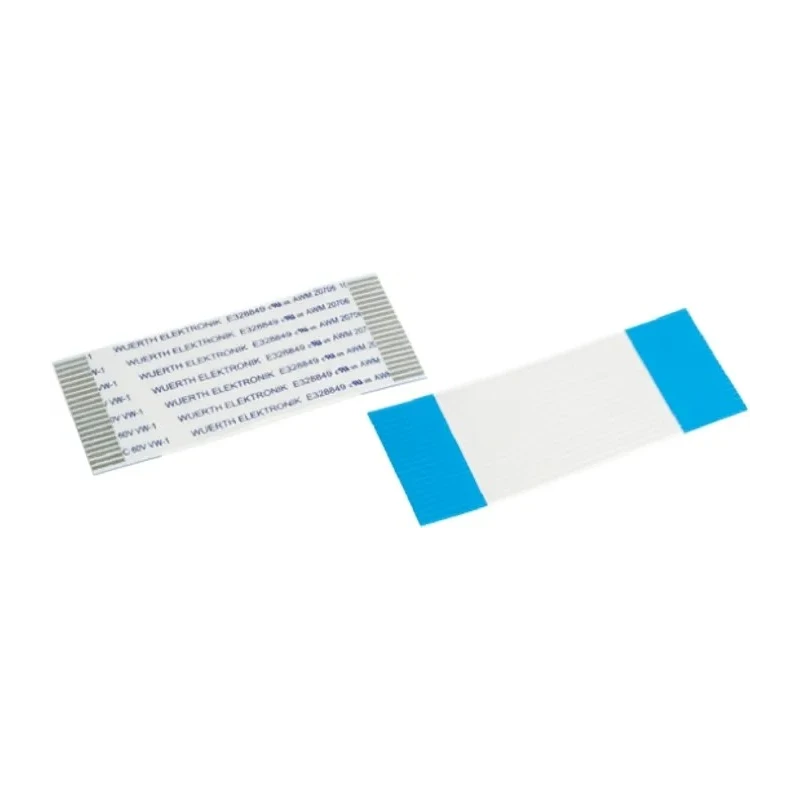 Wurth Elektronik 6876 Series Ribbon Cable, 16 Conductors, 0.5 mm Pitch, 200 mm Length 687616200002