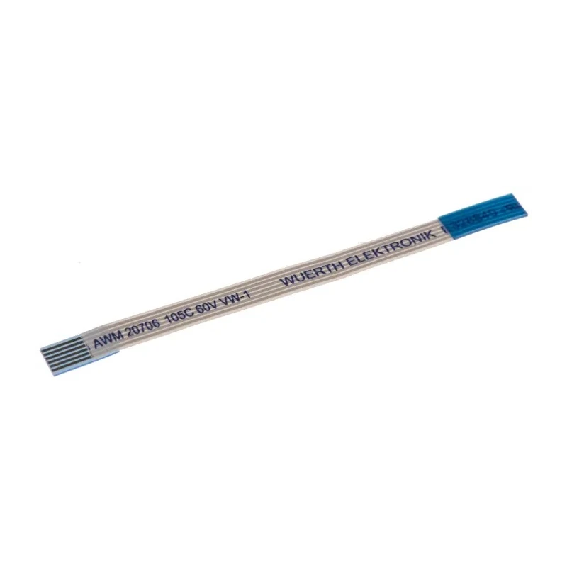 Wurth Elektronik 6877 Series Ribbon Cable 6-Conductor 0.5 mm Pitch 50 mm Length 687706050002