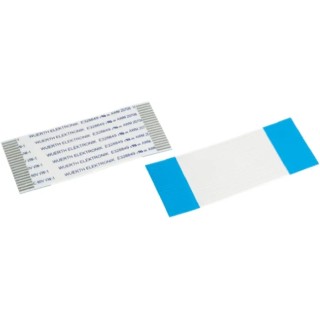 Wurth Elektronik WR-FFC Series Ribbon Cable, 20 Conductors, 1 mm Pitch, 50 mm Length 686620050001