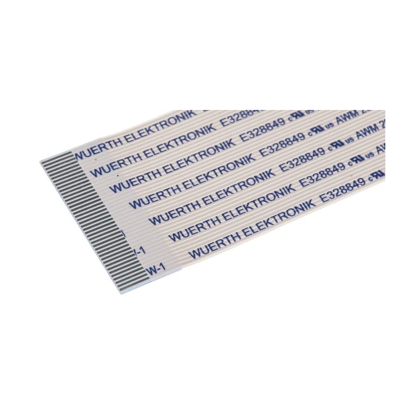 Wurth Elektronik 6877 Series Ribbon Cable 40 Conductors 0.5 mm Pitch 200 mm Length 687740200002