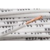 Alpha Wire H05Z-K Series White 0.75 mm² Hook Up Wire, 18 AWG, 24 x 0.2 mm Strands, Copper Conductor, Cross-Linked 763-7583