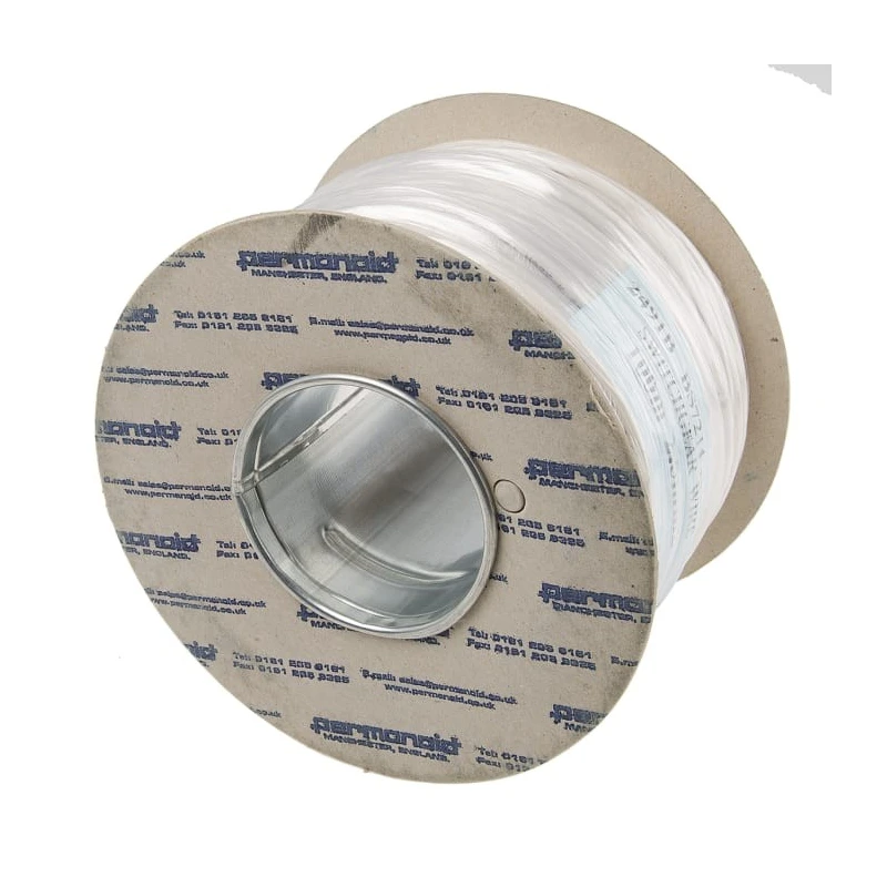 RS PRO H07Z-K Series White 2.5 mm² Hook Up Wire, 13 AWG, 50 x 0.25 mm Core Strands, 100 m Length, Cross-Linked Low 763-7640