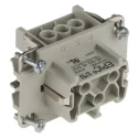 EPIC Heavy Duty Power Connector 6 Way 16A Series H-BE 70250205 + 10191000