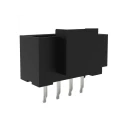 Molex KK Plus 250 Series Straight Through Hole PCB Header 6 Contact 2.5 mm Pitch 1 Row Shrouded 207843-0006