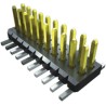 Samtec FTM Series Vertical Surface Pin Header 20 Contacts 1 mm Pitch 2 Row Unshrouded FTM-110-02-L-DV