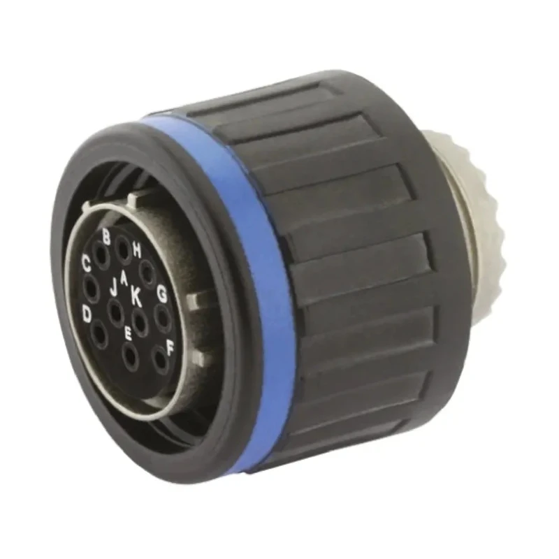 Souriau Sunbank by Eaton MIL Spec Circular Connector Copper Alloy Straight 10 Way Cable Male Female EN3645