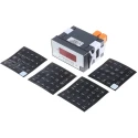 Baumer LED Digital Panel Multifunction Meter for Resistance, Current, Voltage, Temperature, 45 mm x 93 mm PA408