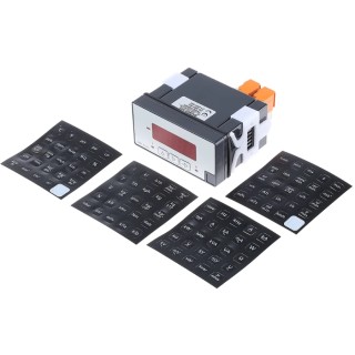 Baumer LED Digital Panel Multifunction Meter for Resistance, Current, Voltage, Temperature, 45 mm x 93 mm PA408