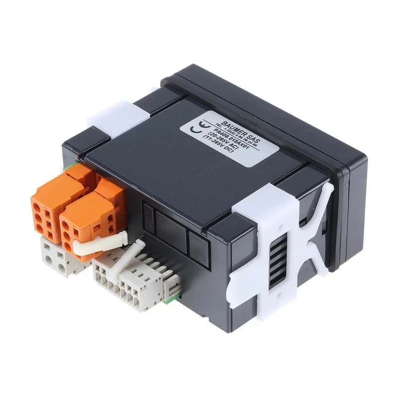 Baumer LED Digital Panel Multifunction Meter for Resistance, Current, Voltage, Temperature, 45 mm x 93 mm PA408