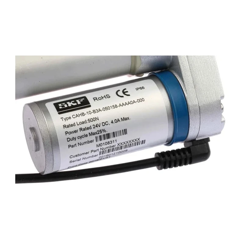 Ewellix Makers in Motion Miniature Electric Linear Actuator 24V DC 500N Load 50mm Stroke 16mm/s CAHB-10-B3A-050158AAA000-000