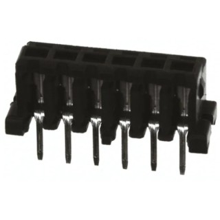 Hirose DF3 Series Straight Through Hole PCB Socket 6-Contact 1 Row 2 mm Pitch 250V Copper Contact DF3-6S-2DSA(25)