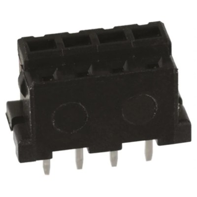 Hirose DF3 Series Straight Through Hole PCB Socket 4-Contact 1 Row 2 mm Pitch Solder DF3-4S-2DSA(25)