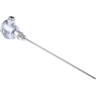 Jumo PT100 Temperature Sensor 6 mm Diameter, 300 mm Length, -50°C to 200°C Range PT100 