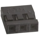 Hirose A4B Female Connector Housing 2 mm Pitch 3 Way 1 Row Straight A4B-3S-2C