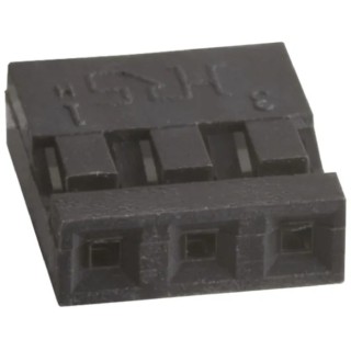 Hirose A4B Female Connector Housing 2 mm Pitch 3 Way 1 Row Straight A4B-3S-2C