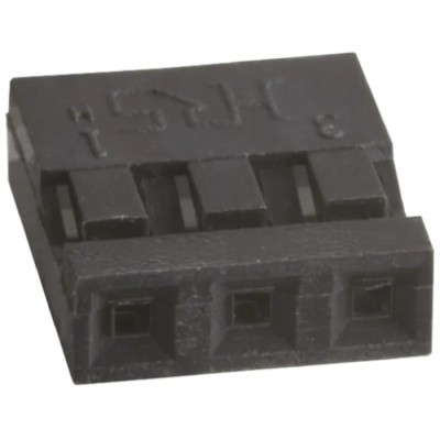 Hirose A4B Female Connector Housing 2 mm Pitch 3 Way 1 Row Straight A4B-3S-2C