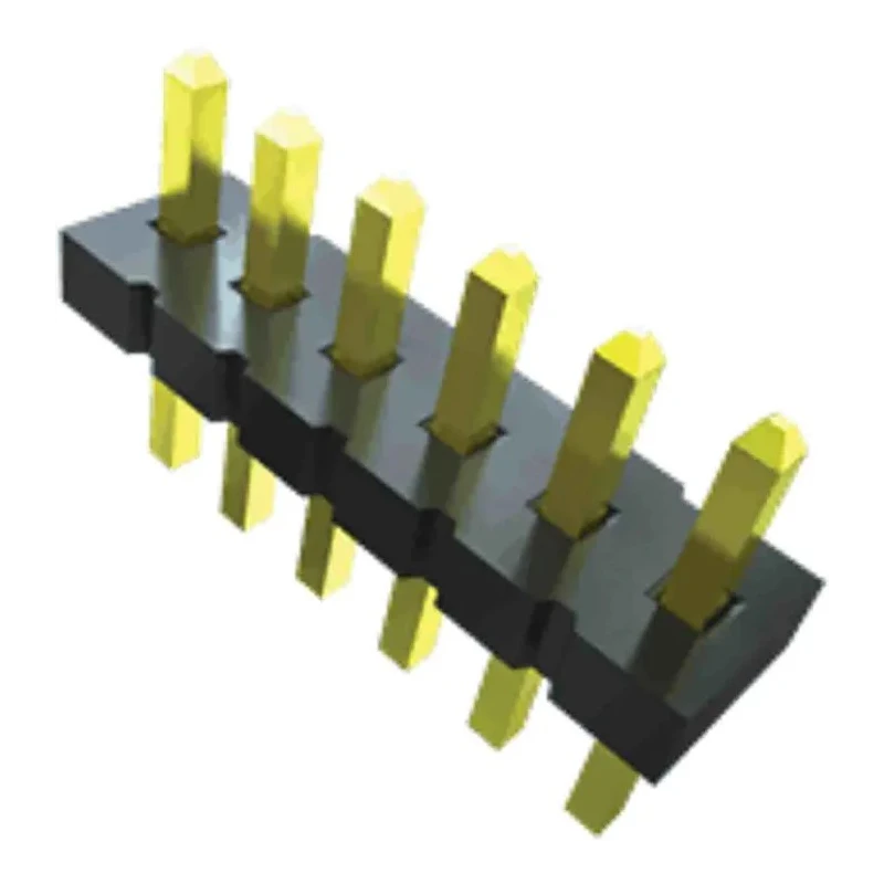 Samtec FTS Series Vertical Surface Pin Header 12 Contacts 1.27 mm Pitch 2 Row Unshrouded FTS-106-02-F-DV