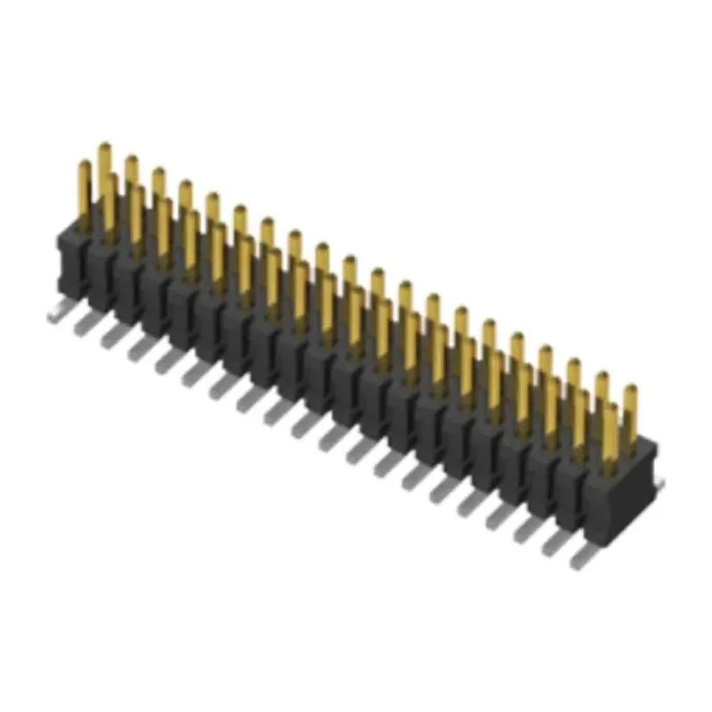 Samtec FTSH Series Straight Surface Pin Header, 16 Contacts, 1.27 mm Pitch, 2 Row, Unshrouded FTSH-108-01-L-DH