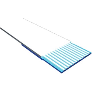 Samtec FJH Series Flexible Ribbon Cable 0.5 mm Pitch, 30 Conductors, 304.8 mm Length, 60V FJH-30-R-12.00-4