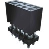 Samtec ESQT Series Straight Through Hole PCB Socket, 10-Contact, 2 Row, 2 mm Pitch, 4.5A Current, Solder ESQT-105-02-G-D-525