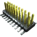 Samtec FTM Series Straight Surface Pin Header 4 Contacts 1 mm Pitch 2 Row Unshrouded FTM-102-02-L-DV