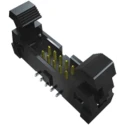 Samtec 10-Way Shrouded Male PCB Header 2 Row Through Hole 2mm Pitch EHT-105-01-F-D