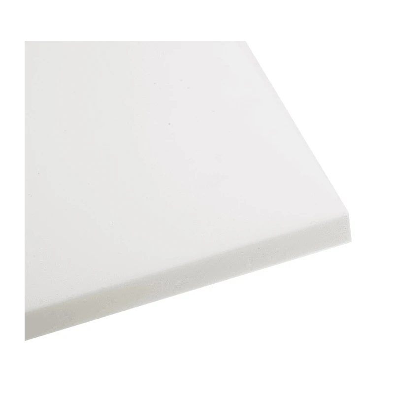 RS PRO White Polytetrafluoroethylene Plastic Sheet 300 mm x 300 mm x 10 mm 197-0073