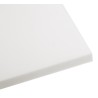 RS PRO White Polytetrafluoroethylene Plastic Sheet 300 mm x 300 mm x 10 mm 197-0073