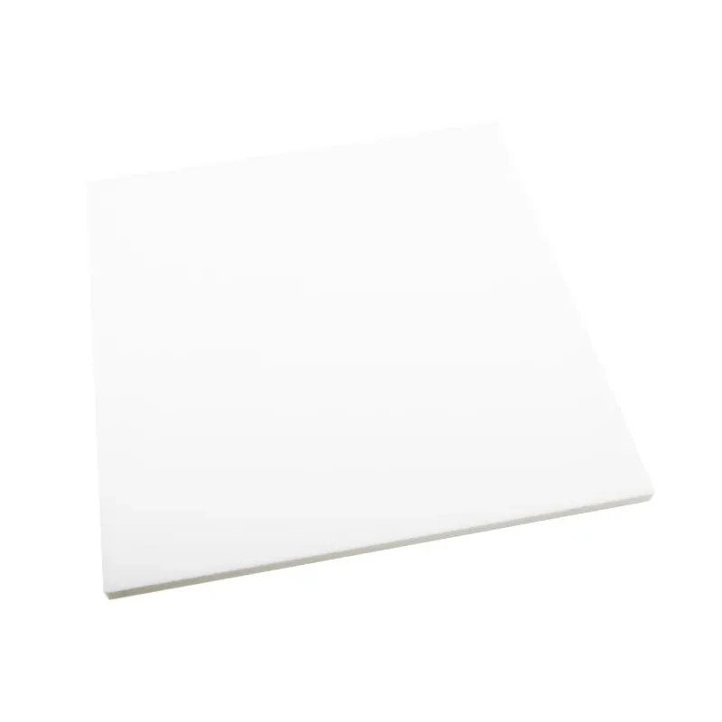 RS PRO White Polytetrafluoroethylene Plastic Sheet 300 mm x 300 mm x 10 mm 197-0073
