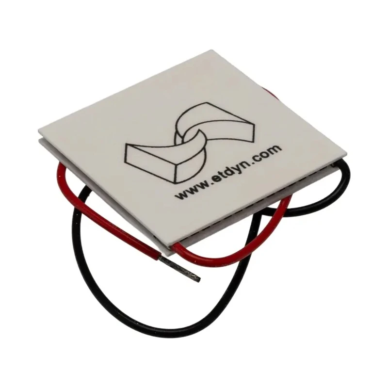 European Thermodynamics Peltier Module 2.1 W 1.72 A 3.91 V 40 mm x 40 mm x 3 mm GM200-127-14-10
