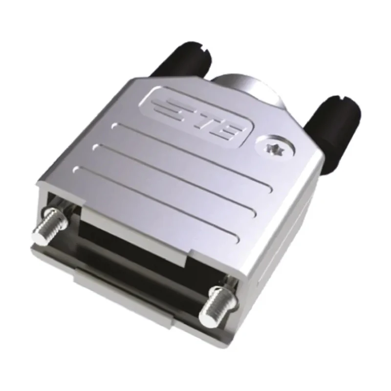 TE Connectivity ADK Series ABS Straight D-Sub Backshell 25 Way Strain Relief 2-2198617-5