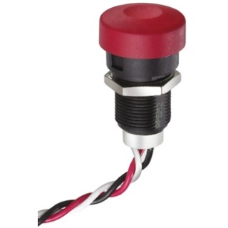 APEM Hall Effect Push Button Switch Plunger Pre-Wired Linear DIP IP67 4.5V-24V 9mA 1.25mA Operating -40°C to 85°C IP67 