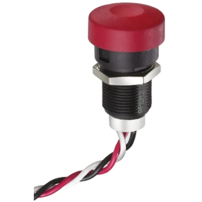 APEM Hall Effect Push Button Switch Plunger Pre-Wired Linear DIP IP67 4.5V-24V 9mA 1.25mA Operating -40°C to 85°C IP67 