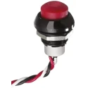 APEM IP67 Hall Effect Push Button Switch Pre-Wired NPN Momentary 5 mA Supply Current 50 mA Output Current -40°C to 85°C 