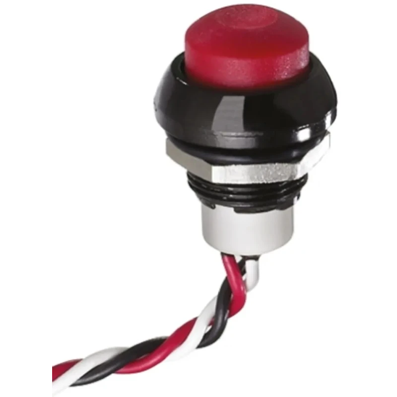 APEM IP67 Hall Effect Push Button Switch Pre-Wired NPN Momentary 5 mA Supply Current 50 mA Output Current -40°C to 85°C 