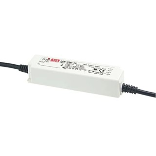 MEAN WELL IP67 Rated 5 Output 25.38W Dimmable LED Driver, 29.7V/54V, 470mA, 1 to 10 V PWM Resistance 