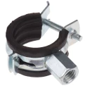 Unistrut Stainless Steel Silver Pipe Clamp Pipe Diameter 22mm PCH-2022