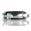 Unistrut Stainless Steel Silver Pipe Clamp Pipe Diameter 64mm PCH-6064