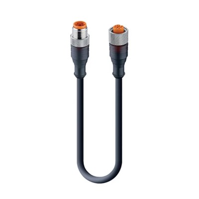 Lumberg Automation Sensor Actuator Cable Male 4 Way Straight to Female 4 Way Straight 1.5 m 40188 RST 3-RKT 4-3-224/1,5 M