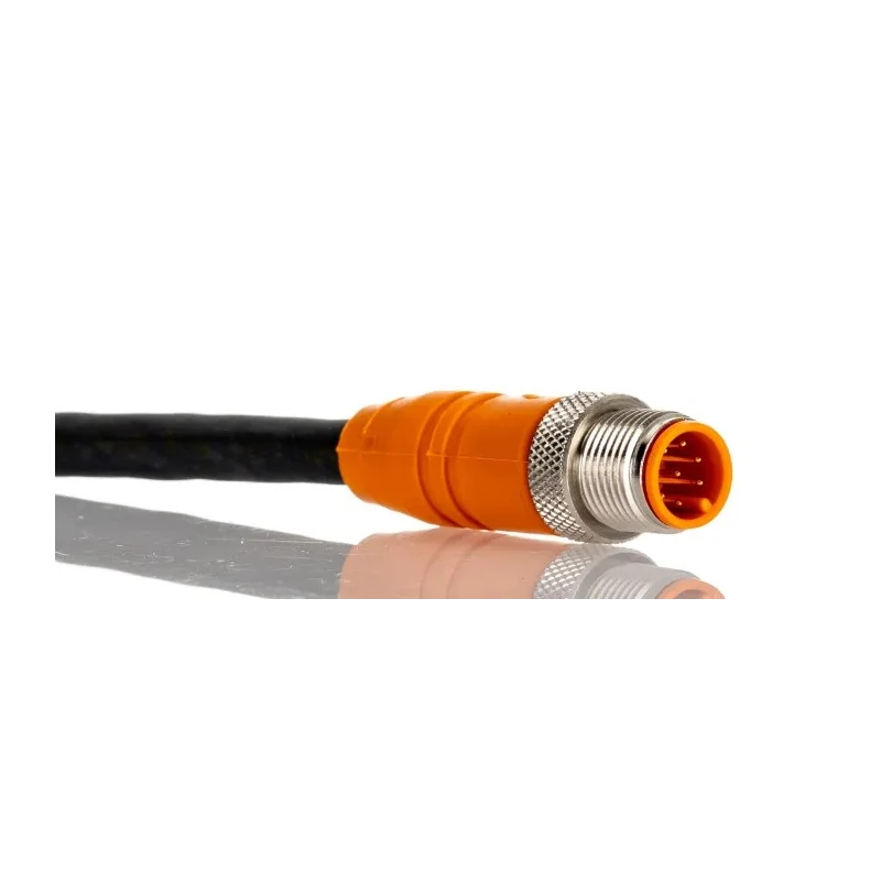 Lumberg Automation Male 8 Way Straight to Female 8 Way M12 Sensor Actuator Cable 10m 30V 934705018 RSTS 8-RKWTS 8-391/10 M